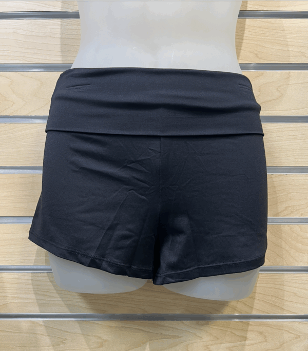 Spandex Lycra roll Down Shorts