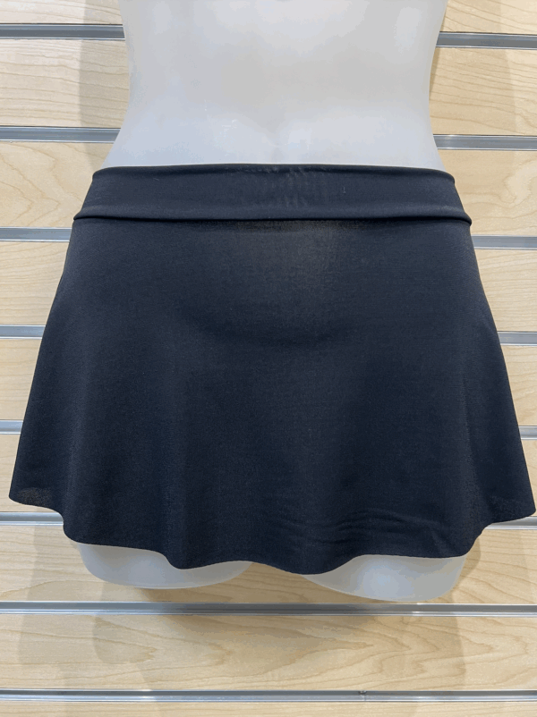 Capezio Black Pull On Bullet Skirt